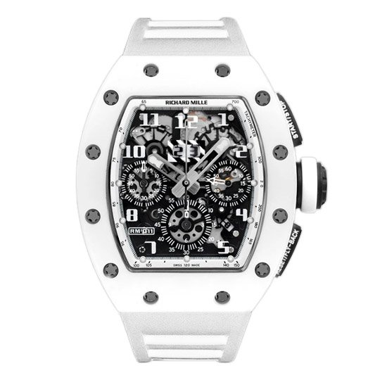 Richard Mille RM 011 Automatic Flyback Chronograph White Ghost