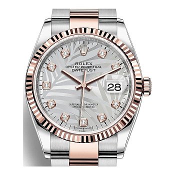 Rolex Datejust Lady Steel Rose Gold 36mm 126231-0038