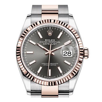 Rolex Datejust Lady Steel Rose Gold 36mm 126231-0014