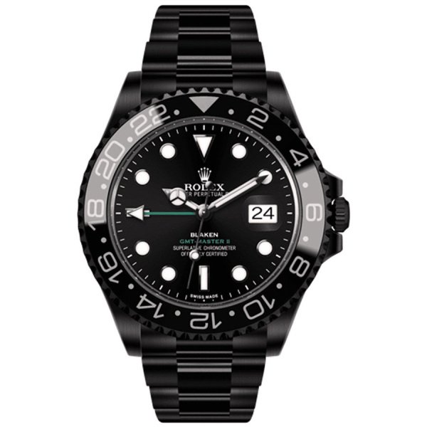 Black PVD Rolex GMT Master II 116710LN Blaken Version