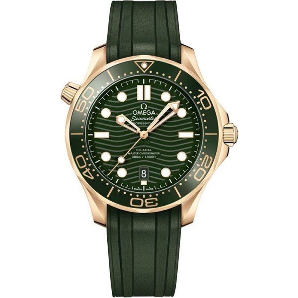 Omega Seamaster Diver 300 m Yellow gold 18k 42mm 210.62.42.20.10.001