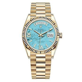 Rolex Day-Date Ladies Turquoise 128238