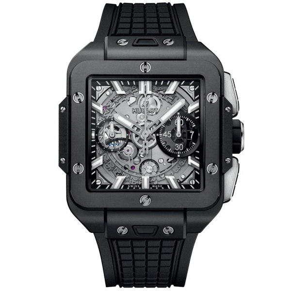 Часы мужские Hublot Square Bang Unico Black Magic 821.CI.0170.RX