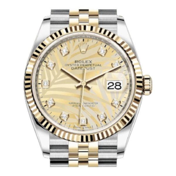 Rolex Datejust Lady Steel Yellow Gold 36mm 126233-0043