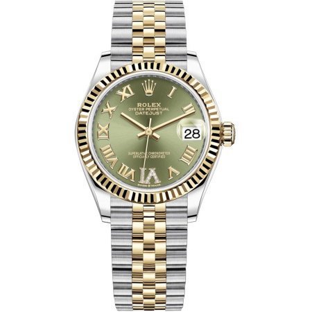 Rolex  Datejust 31 Yellow Rolesor Fluted Jubilee  278273-0016