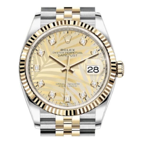 Rolex Datejust Lady Steel Yellow Gold 36mm 126233-0043