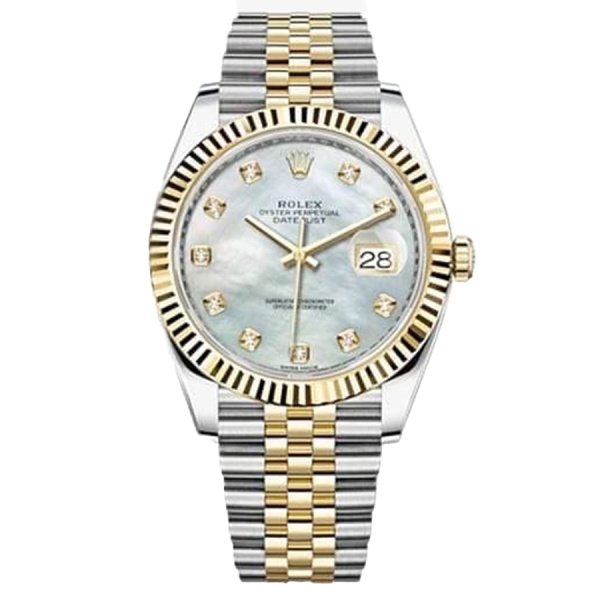 Rolex Datejust 41 126333 White mother-of-pearl Jubilee Bracelet