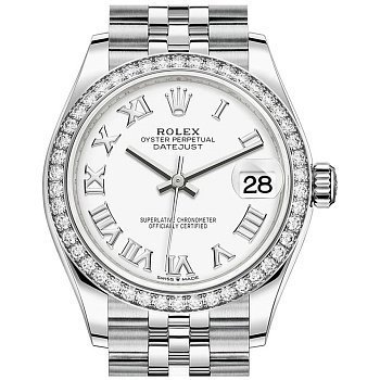 Rolex Datejust Lady Steel White Gold 31mm 278384RBR-00144