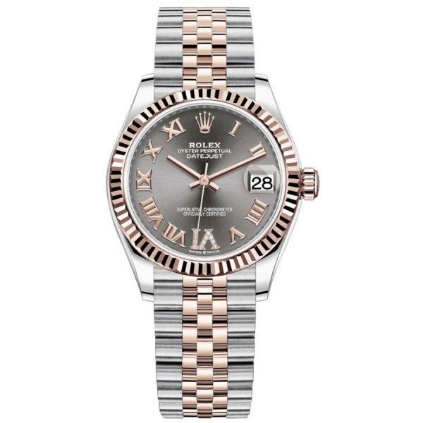 Rolex  Datejust 31 Everose Rolesor Fluted Jubilee  278271-0030