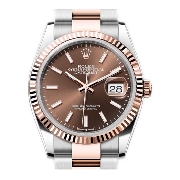 Rolex Datejust Lady Steel Rose Gold 36mm 126231-0044