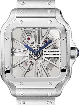 Cartier Santos De Cartier Large skeleton WHSA0014