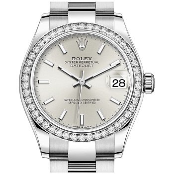 Rolex Datejust Lady Steel White Gold 31mm 278384RBR-0015