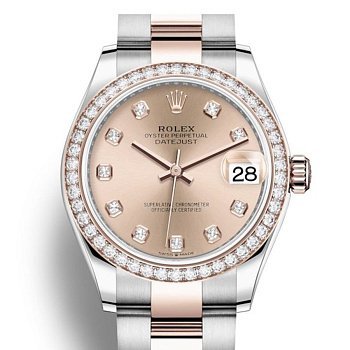 Rolex Datejust Lady Steel Rose Gold 31mm 278381RBR-0023