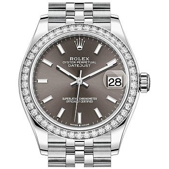 Rolex Datejust Lady Steel White Gold 31mm 278384RBR-0020