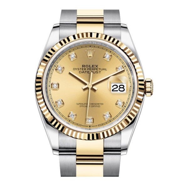 Rolex Datejust Lady Steel Yellow Gold 36mm M126233-0018 34274
